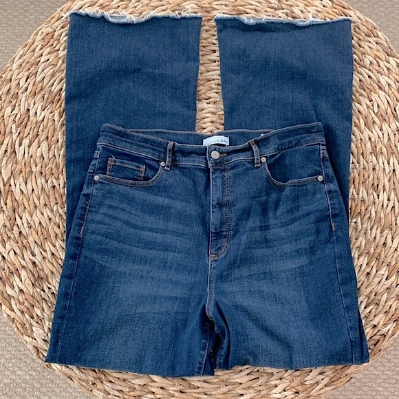 LOFT High Rise Slim Flare Jean - Picture 5 of 15